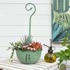 Wrought Iron Hanging Hook for Outdoor Decoration - Umbrella, Flower Pot, Vase, Garden, Balcony