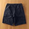 Men's Summer Multi-Pocket Cargo Shorts Men's Casual Fashion Solid Color Loose Cargo Shorts