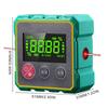 High-precision five-sided magnetic digital display inclinometer, Niuxiang 360-degree rechargeable green inclinometer