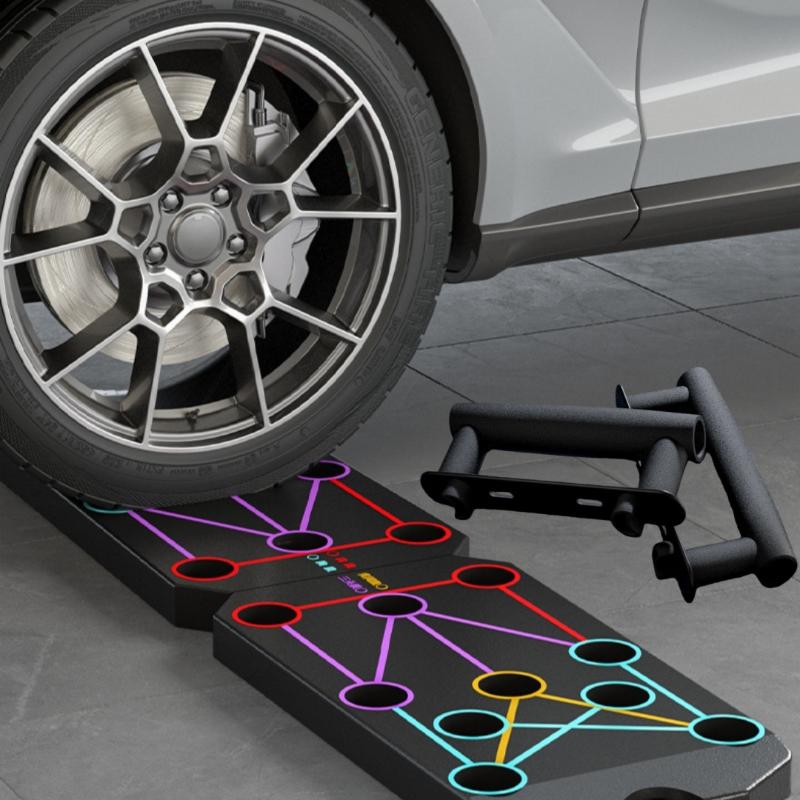 1 Set Multifunctional Thicken Push Up Board Fitness Muscle Home Gym Push Up 20 Holes Push Up Stand