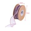 Wired Ribbon Christmas Tree Garlands Front Door Wire Edge Trimming for