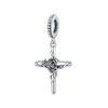 WOSTU Hot Selling Copper DIY Charms Heart Bead White Gold Plated Bird Pet Lotus Pendant Fit Original Bracelet Neckalce Wholesale