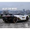 1/32 Lamborghini Aventador SC18 Alston Alloy Racing Car Model Diecasts Metal Toy Sports Car Model Simulation Sound Light Toy Gift