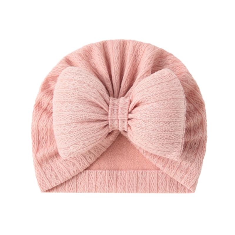 Baby Hat Girls Muslin Hat Bowknot Beanie Cotton Hats Infant Headwear Fashion Headdress Accessories Newborn Turban Hat