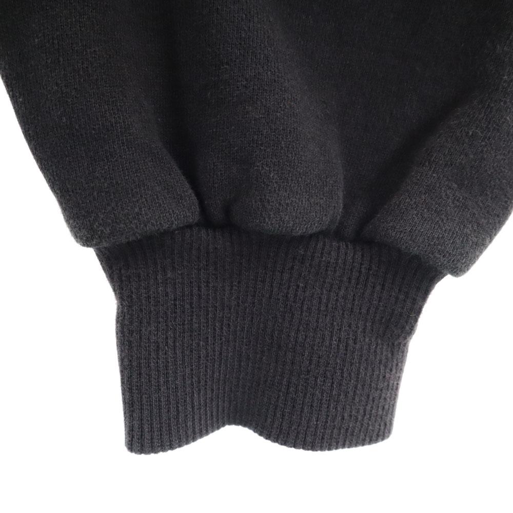 Reebok 90s Old Back logo Long sleeve Sweatshirts 2 black Back brushed Men's Used