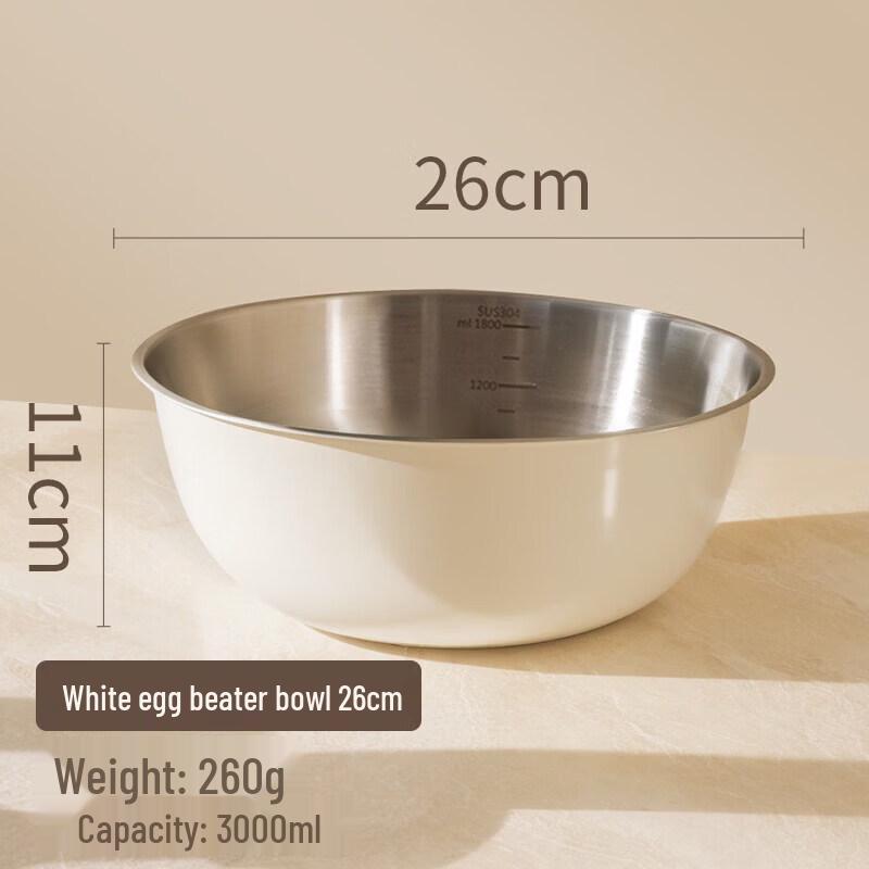 Food Grade Stainless Steel Mixing Bowl