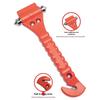 Multifunctional Emergency Car Safety Hammer with Window Breaker and Seatbelt Cutter