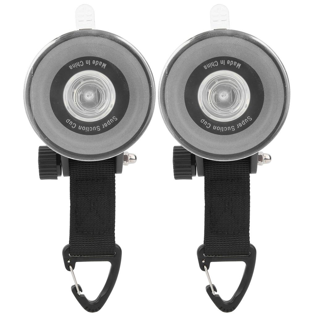 2pcs Car Suction Cup Anchor Heavy Duty Tie Down Car Mount Luggage Tent Anchor Securing Hook