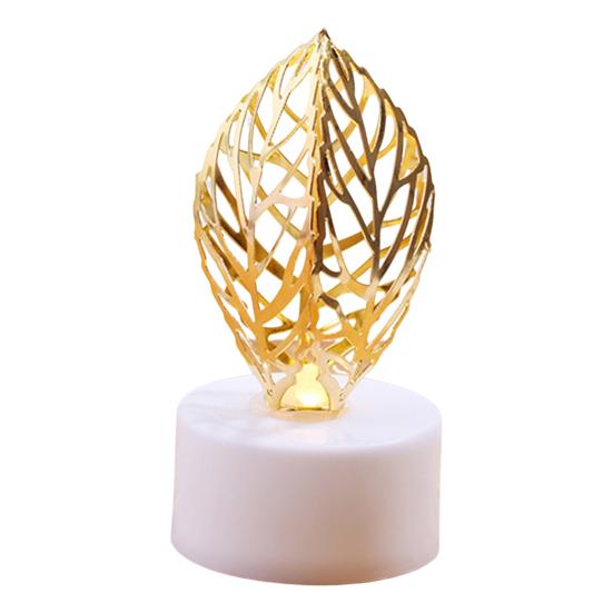 Star Moon Iron Art Mesh Candlestick Candle Lamp Rustic Style Display Mold Ramadan Eid Mubarak Festive Decoration