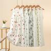 Estiva Donna Yunjin Cotone Senza Maniche Camicia da Notte Dolce Stile Ragazza Vestibilità Larga Cotone Viscosa Abito da Casa Casual Loungewear Quotidiano da Esterno Pigiami