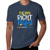 Down Syndrome Awareness Shirt Down Right Perfect T-Shirt Boys Whites Aesthetic Clothing Aesthetic Clothes Mens Tall T Shirts