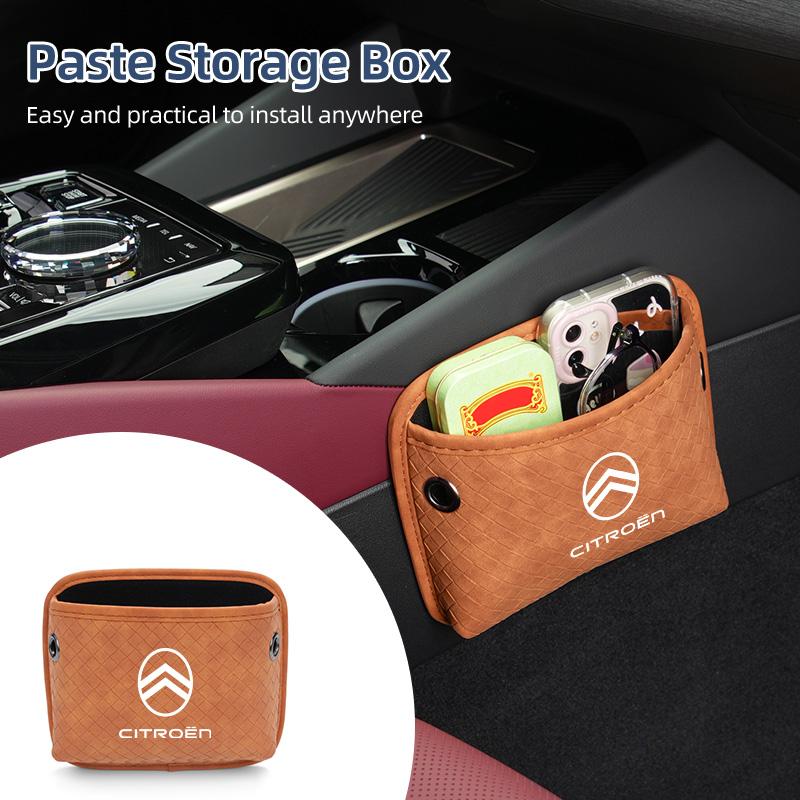 Auto-Aufbewahrungstasche Handy-Schlüssel-Organizer-Tasche Sitzlehnen-Seitenwand-Tasche Für Citroen C4 C3 C5 C1 C2 Berlingo Celysee Cactus Picasso