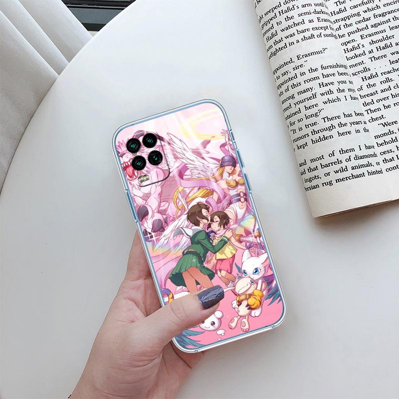 Angel D-Digimons Transparent Phone Case for Motorola Moto G7 G8 G9 G84 G85 G73 G24 G15 Z2 Play Power Plus