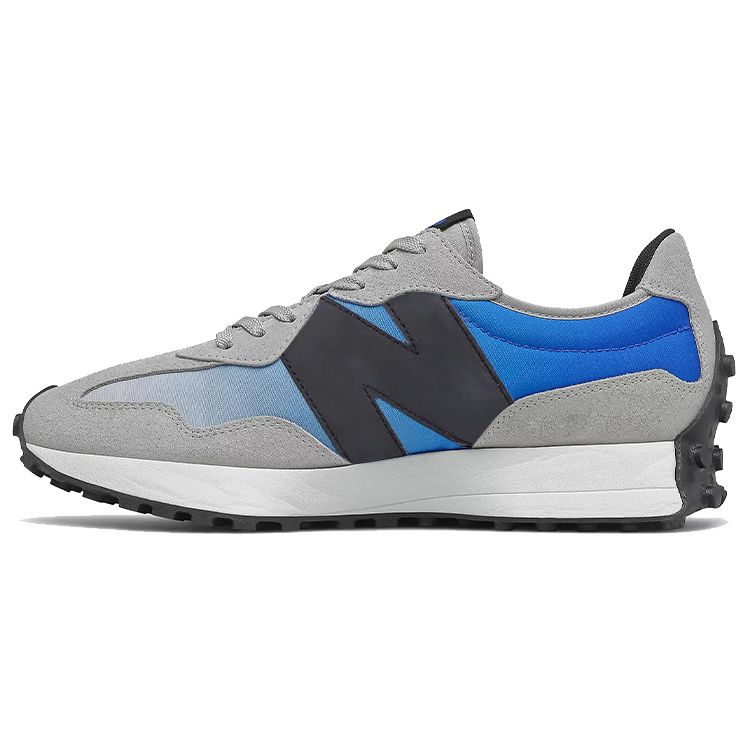New Balance 327 Light Aluminium Cobalt Blue Мужские кроссовки Серые MS327SD 41.5