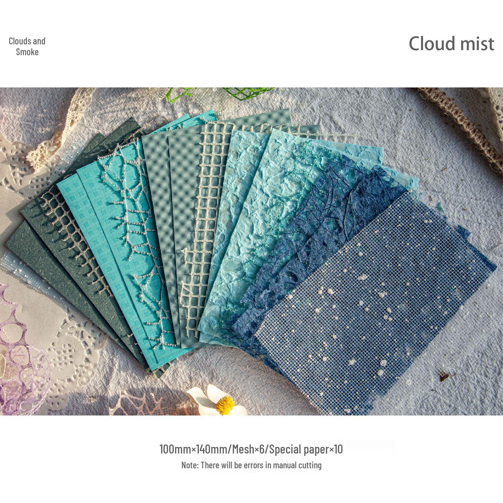 

Пряжа RetroStory Cloud: Набор ретро-бумаги для фона для DIY для ита-сумки и украшения журнала