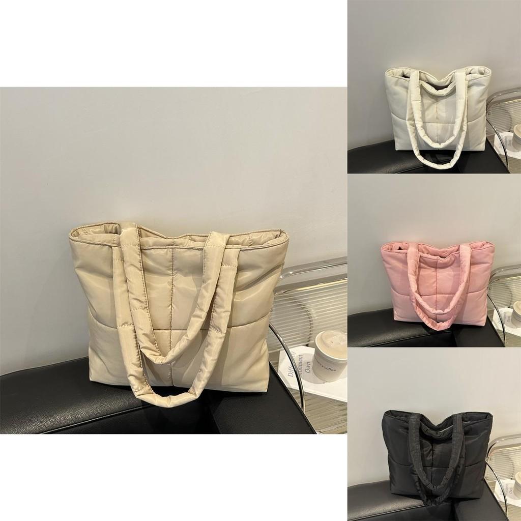 Stylish Large Capacity Tote Bag For Women With Minimalist Design And Trendy Colors