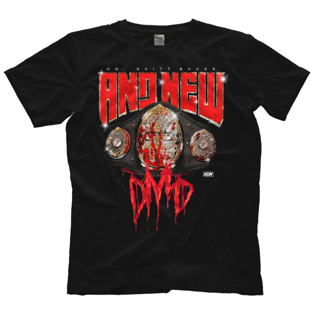 2025 HOT SALE T SHIRTS  Britt Baker Wrestling Sports TEE Famous Wrestler FANS Unisex clothes Streetwear