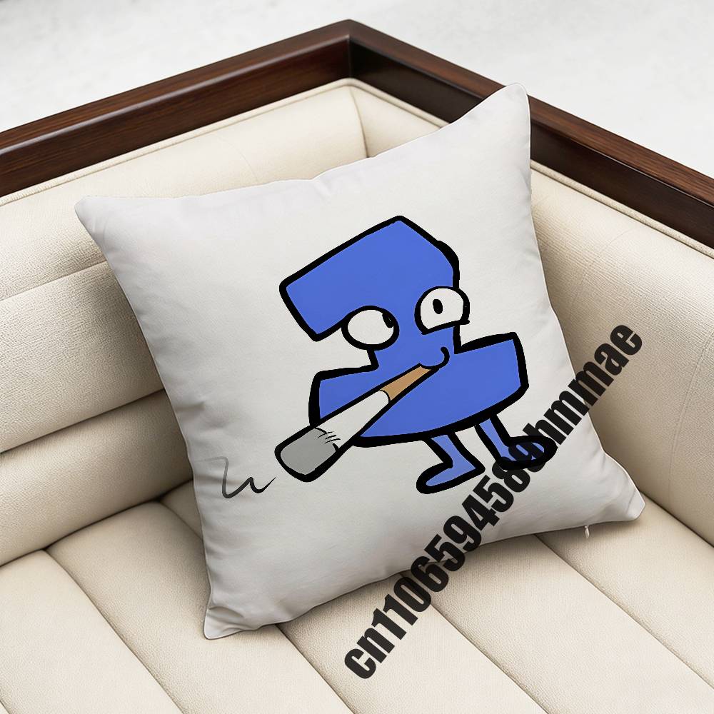 Throw Pillow Case Sham For BFDI Battle for Dream Island Game xcm xcm Square Car Pillowcase Sham Pad Cover