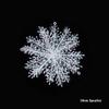 Christmas Snowflake Tree Decoration Window Ornament White Party Supplies