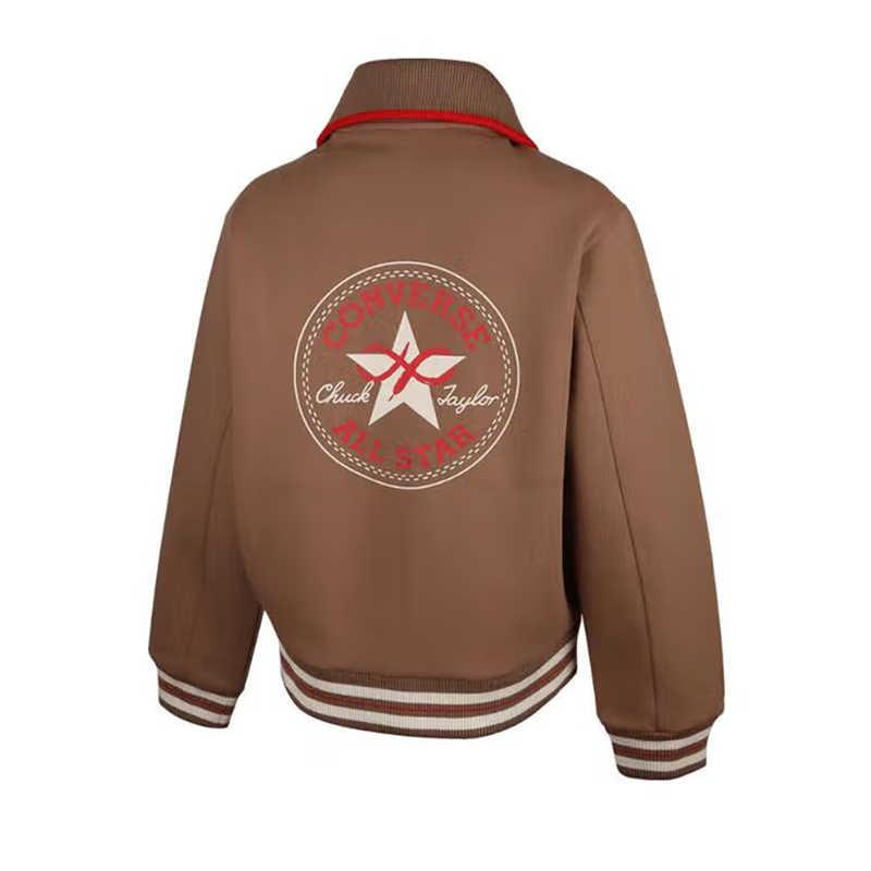 New Converse CHUCK TAYLOR Jacket Women's Brown 10028115-A02
