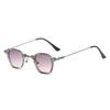 SHAUNA Ins Popular Fashion Small Polygon Square Men Punk Sunglasses Clear Ocean Gradient Lens Women Sun Glasses