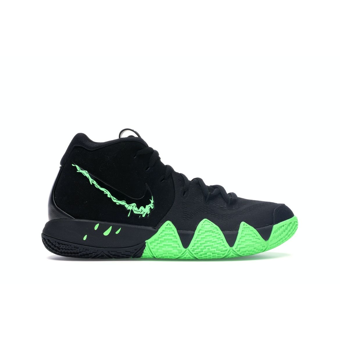 

Детские кроссовки Nike Kyrie 4 GS Halloween Black Rage-Green AA2897-012