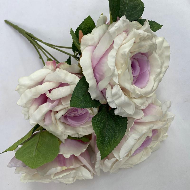 

Роза Искусственные Шелковые Цветы Букет Свадебный Декор Дом Реквизит для Фотографии Цветочный Purple Heart