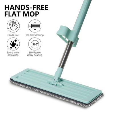 En Yeni Mikrofiber Düz Paspas Elle Sıkmalı Temizleme Temizleyici Yer Paspasları Paspas Paspas Aletleri Yıkanabilir Ev Tipi 2024 Laz D2x8