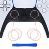 eXtremeRate Replacement Ring for PS5 Controllers Pure Color Blossom Controller Not Included (BDM-010, BDM-020, BDM-030, BDM-040, BDM-050), (Cherry