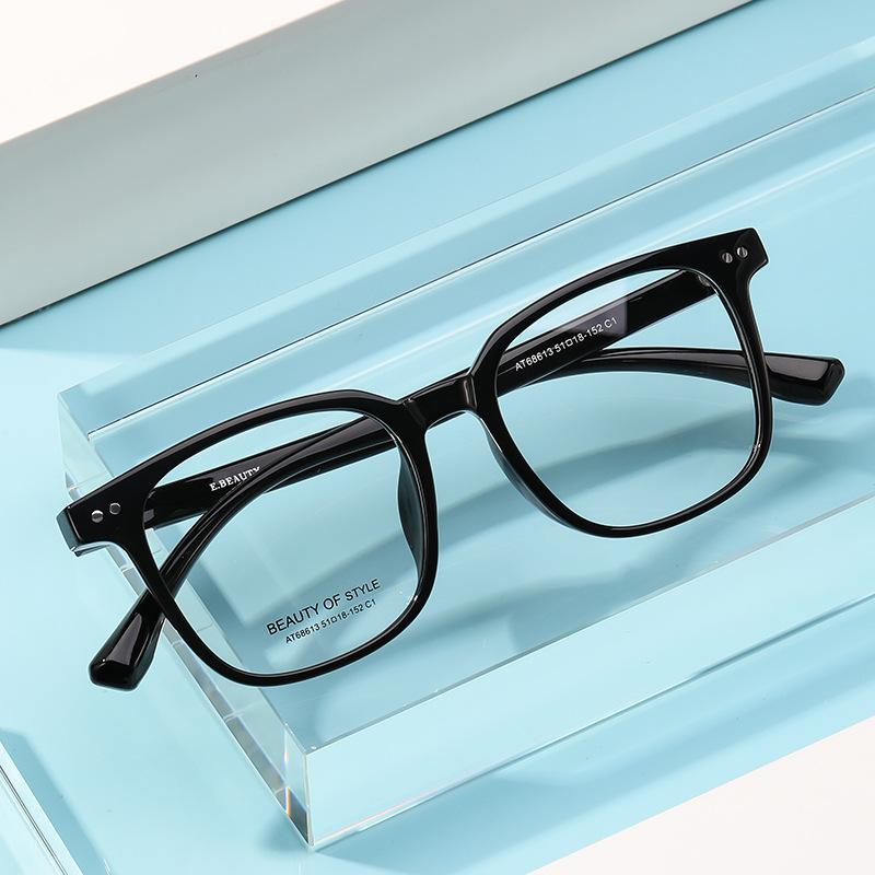 JYL TS Women's Square Optical - Myopia-Ready Retro Trendy Frames GTP-AT68613
