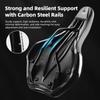 Bicycle Saddle Lightweight Non-Slip PU MTB Road Bike Saddle Shockproof Breathable Hollow Cycling Seat Cushion