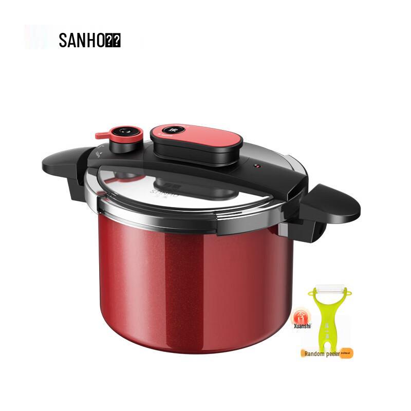 SANHO 6L Stainless Steel Pressure Cooker