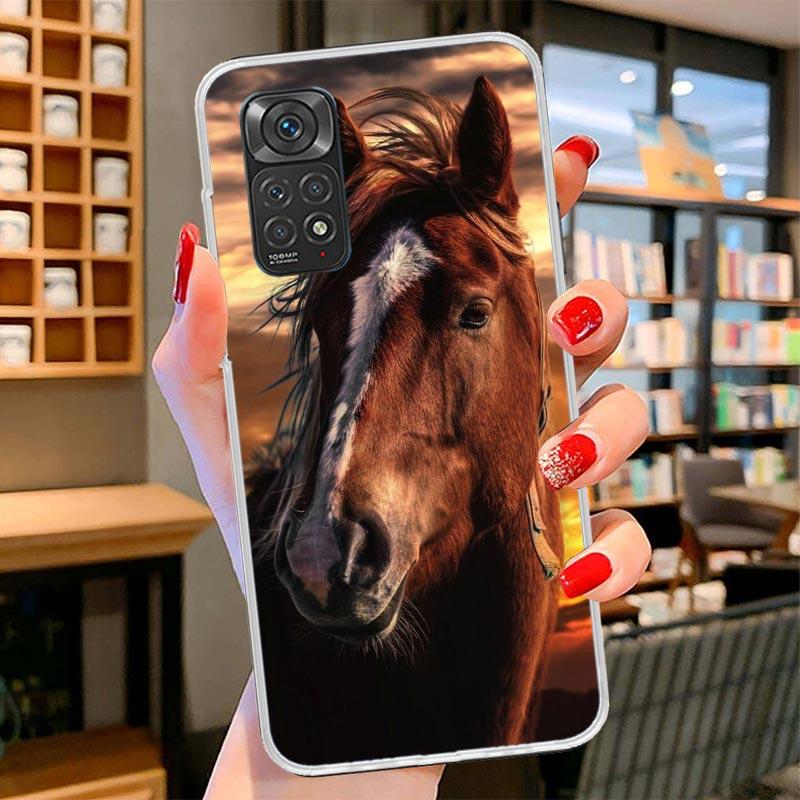 Horse Great Beauty Galloping Cover Phone Case For Xiaomi Redmi Note 15 14 13 12 11 10 Pro Plus 14S 12S 11S 11T 11E 10S Soft Fund