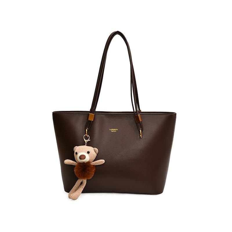 High-end Soft Leather Handbag for Women 2026 New Style All-Match Commuter Tote Bag Large Capacity Crossbody Underarm Bag