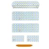 Hiace 300 Series LED Room Lamp Set with Brightness Adjustment Function 5-piece