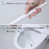 Marna Antibacterial Toilet Cleaner Flushable Toilet Brush Sheet Toilet Cleaning Brush W642W (White) (Disposable Replacement/Hygienic)