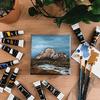 Ohuhu Oil Paint Set, 36 Colors, Oil Paints, Painting Supplies, Beginners, Adults, Boys, Girls, 12ml