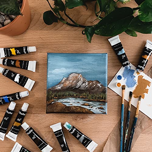 Ohuhu Oil Paint Set, 36 Colors, Oil Paints, Painting Supplies, Beginners, Adults, Boys, Girls, 12ml
