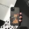 Pouzdro na telefon Neko Ramen Japan Cat Anime pro iPhone 13 11 Pro 12 7 XS MAX X XR SE2 8Plus Cool Clear Clear Hard Matte Cover Fundas