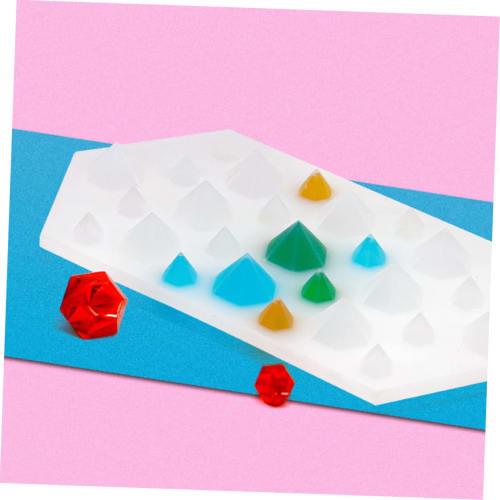 SHOWERORO Silicone Ice Cube Mold, Diamond Ice Cube Maker for Freezers, Kitchen Ice Maker, Ice Cube Tray Mold, Multi-Grid Ice Maker