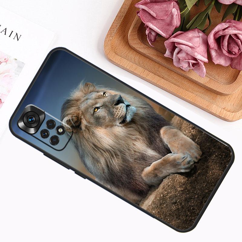 Animal Lion Case For Xiaomi Redmi Note 14 Pro 13 12 11 9 10 9S 10S 11S 12S Redmi 14C 13C 10C 12C Cover