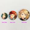 32/44/58mm Ensemble Stars Idol Brooch Round Cartoon Cosplay Badge Akehoshi Yuuki Fushimi Narukami Lapel Pins for Backpack Gift Accessory