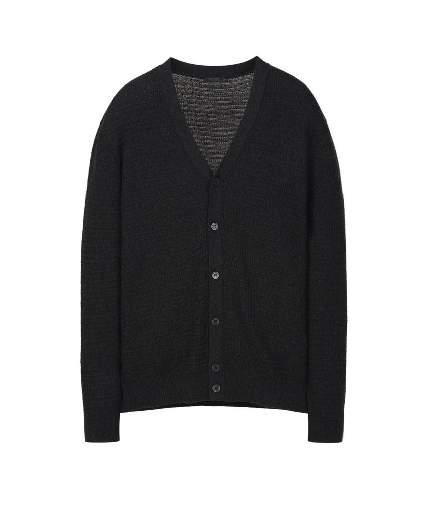 Jilseutyueoteunyuyogmaen Paper Blend Cardigan - Black (Jnsw6B406Bk)