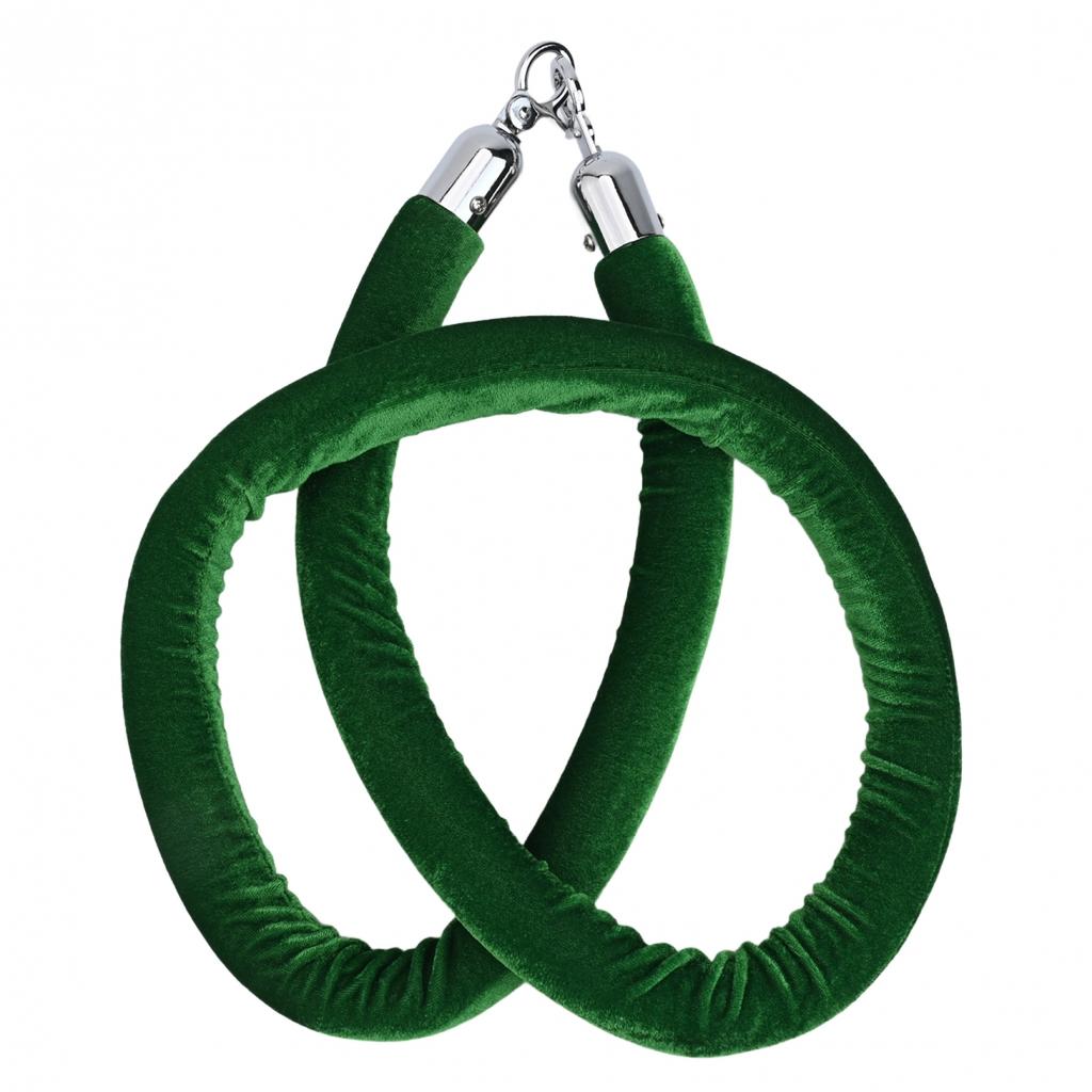 Stylish 60 Inch Red Velvet Crowd Control Rope for Queue Line Management