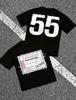 Summer Unisexs Letter Money Retro Print Neutral 100 Pure Cotton Round Neck Short Sleeved Street Hiphop Soft Breathable Tshirt