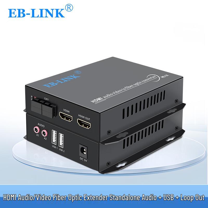 EB-LINK HD Video Glasfaser-Extender