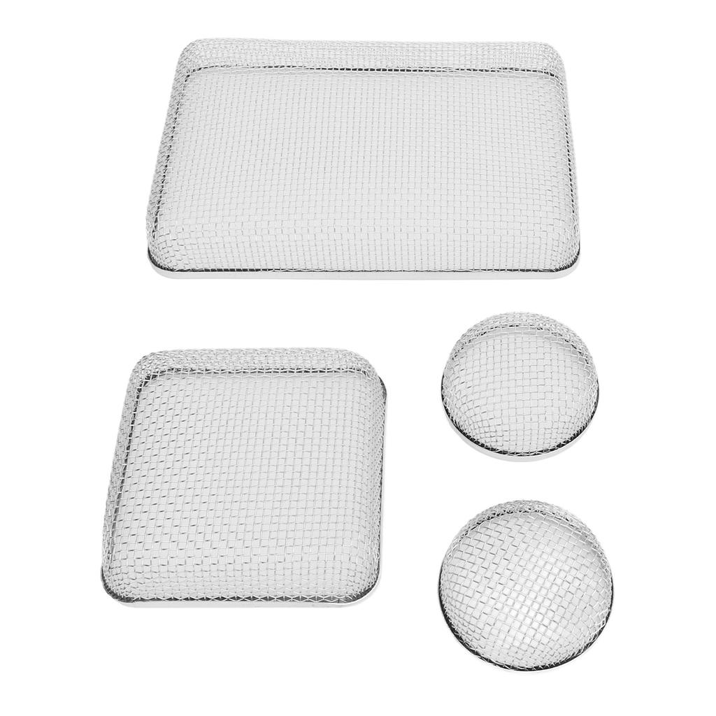 12PCS RV Furnace Vent Heavy Duty Stainless Steel Mesh Screens with Installation Tool for Water Heate