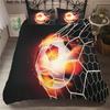 Fußball Bettbezug Fußball Fußball Bettwäsche Sets Edredon Futbol Einzeln Bedruckt Luxus Kind Kinder KEINE Bettlaken Bezüge Bettwäsche