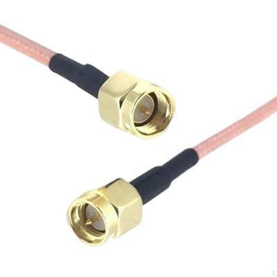 Male Adapter, RG316 Extension Cable, High Temperature Resistance Cable for Adapter