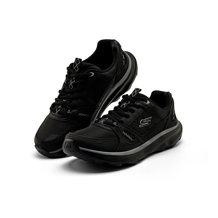 Skechers Ridge Oak - Gateway Trail Comfortable Stylish Trendy Low-Top Casual Shoes Women sneakers Black 180233-BBK